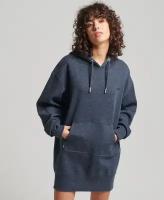 Платье Superdry VLE RELAXED OS HOOD DRESS, Пол Женский, Цвет Vintage Navy Marl, Размер XS/S