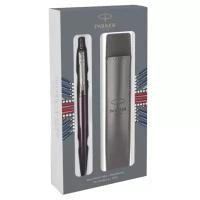 Набор: чехол + шариковая ручка Parker Jotter Core K63, Victoria Violet CT 2073805