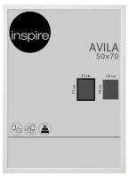 Рамка Inspire Avila 50x70 см МДФ цвет белый