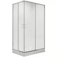 Душевой уголок, Niagara NG-6610, прозрачное стекло, 120х80 см, хром