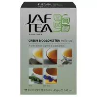 Чай Jaf Tea Silver collection Melange ассорти в пакетиках, бергамот, жасмин, 20 пак