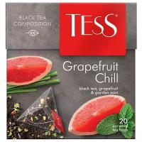 Чай черный TESS Grapefruit Chill в пирамидках