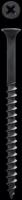 Фосфатированные саморезы гипсокартон-дерево ЗУБР СГД Профессионал 76 х 4.2 мм 1 200 шт. 4-300030-42-075