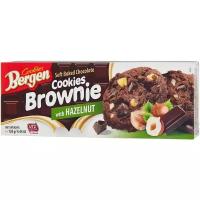 Печенье Bergen Brownie cookies with Hazelnut 126 г