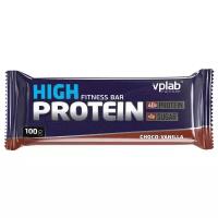 Протеиновый батончик vplab High Protein Fitness, 100 г, шоколад-ваниль