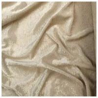 Ткань плательная бархат (жемчужный) 95% полиэстер, 5% эластан италия 50 cm*150 cm