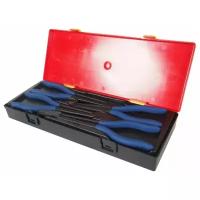 Набор шарнирно-губцевого инструмента JTC AUTO TOOLS K5042, 4 предм., черный/красный/синий