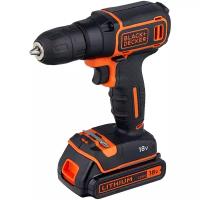 Аккумуляторная дрель-шуруповерт BLACK+DECKER BDCD18