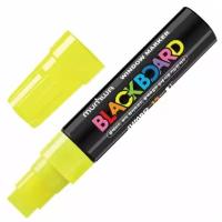 MunHwa Меловой маркер Black Board Marker Jumbo (JBM15), желтый, 1 шт