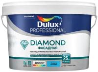 Краска акриловая Dulux Diamond Фасадная Гладкая матовая бесцветный 2.5 л 3.5 кг