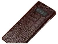 Чехол-накладка-бампер MyPads Premium для Samsung Galaxy S7 G930 / G9300 5.1 из натуральной кожи с тиснением крокодила экзотическая неповторимая ф