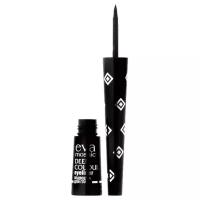 EVA MOSAIC Подводка для глаз Deep Color Eyeliner жидкая, 2,5 мл, Черная