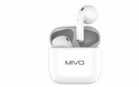 Беспроводные TWS наушники с микрофоном и блютуз Mivo MT-04 Pro с Bluetooth, для iPhone, андроид, айфона, накладные, Спортивная гарнитура для телефона