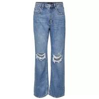 Vero Moda, брюки женские, цвет: Medium Blue Denim, размер: 27/32