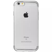 Чехол TPU для Apple iPhone 6/6S, серебристый, Electroplating clear, NN