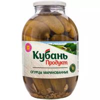 Огурцы маринованные кубань продукт 3000гр