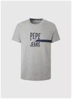 Футболка Pepe Jeans, хлопок, однотонная