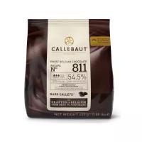 Callebaut Темный шоколад в галетах 54,5%, 400 г