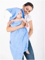 Полотенце BabyBunny с капюшоном, кисточка, плотность ткани 380 г/м²