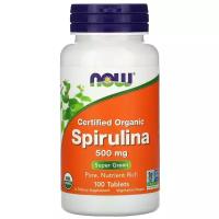 ORG SPIRULINA 500mg 100 TABS