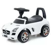 Толокар Mercedes- Benz SLS AMG, звуковые эффекты, цвет белый 6828569