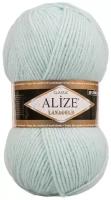 Пряжа Alize Lanagold, 49 % шерсть, 51 % акрил, 100 г, 240 м, 5 шт., 522 мята 240 м