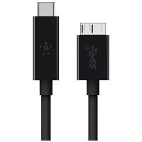 Кабель Belkin USB-C - micro-USB, 1м, черный