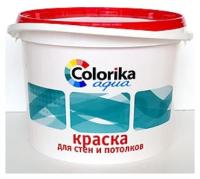 Краска акриловая Colorika Aqua для стен и потолков матовая белый 3 кг