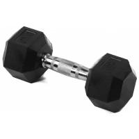 Гантель гексагональная обрезиненная Lite Weights 3182LW, 6кг