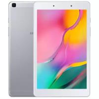 Планшет Samsung Galaxy Tab A 8.0,2 ГБ/32 ГБ, Wi-Fi + Cellular, серебряный