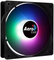 Вентилятор для корпуса AeroCool Frost 12 PWM, черный/прозрачный/RGB подсветка