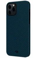 Чехол Pitaka MagEZ (KI1208P) для iPhone 12 Pro (Black/Blue)