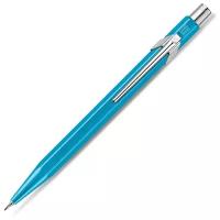 Механический карандаш Caran d`Ache Карандаш механический Caran d’Ache Classic 849 Turquoise Metal-X 0.7мм, бирюзовый