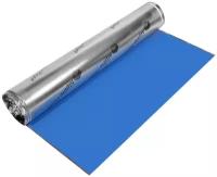 Подложка Alpine Floor silver foil BLUE EVA 10000*1000*1,5мм/1рул.10 м2