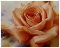 Алмазная мозаика RADUGA (Paintboy) Оранжевая роза 40х50 см