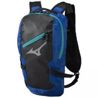 Рюкзак Mizuno беговой Mizuno Running Backpack 10L, -, синий, для разного уровня, полиэстер