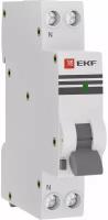 EKF Дифференциальный автомат АВДТ-63М 10А/30мА (1мод, хар. C, электронный, тип A) 6кА PROxima D636EA10C30