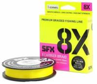 Шнур PE Sufix SFX 8X # 1 (135 м, 0.165 мм, желтый, 10 кг)
