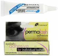 Farres Водостойкий клей Permalash Adhesive для накладных пучковых и ленточных ресниц, черный