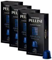 Кофе в капсулах Pellini Absolute (Абсолют) стандарта Nespresso, 4x10шт