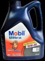 Полусинтетическое моторное масло MOBIL Ultra 10W-40, 4 л