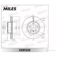 Диск тормозной передний BMW X3 F25 K001330 MILES K001330