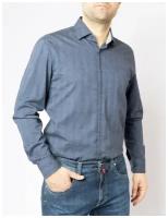Мужская рубашка Pierre Cardin длинный рукав Le Bleu 8460