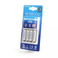 Зарядное устройство для аккумуляторов Panasonic eneloop Basic Charger + 4AAA750mAh (K-KJ51MCC04E)