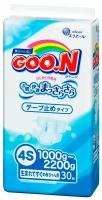 Goo.N подгузники 4S, 1-2.2 кг