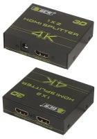 Разветвитель HDMI v1.4, 1 на 2 выхода, 4Kx2K 30Hz / 1080p 60Hz / 3D, HDCP 1.4 серия Greenline