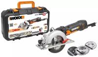 Дисковая пила WORX WX437, 800Вт, 120 мм, кейс