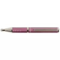 Ручка шариковая Zebra SLIDE BP115-P-BL авт. телескопич.корпус розовый синие чернила коробка подарочная