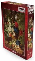 Пазл Nova 1000 деталей: Розы и тюльпаны