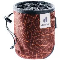 Мешок для магнезии Deuter Gravity Chalk Bag I Redwood Scratches-Graphite